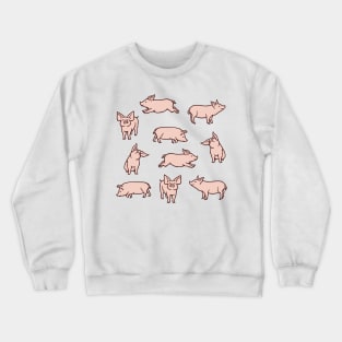 little pigs vibin' Crewneck Sweatshirt